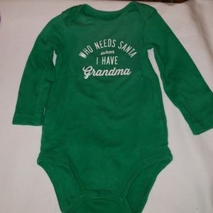 🎄Carter's WHO NEEDS SANTA WHEN I HAVE GRANDMA 🎄